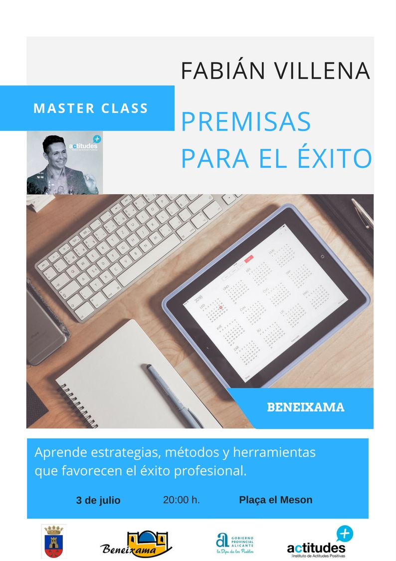 Master Class Premisas para el éxito Beneixama